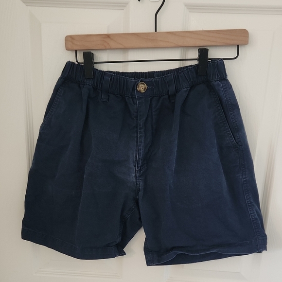 Chubbies Men's Navy Blue Casual Shorts Stretch Medium - Picture 1 of 7